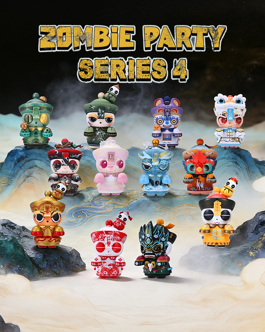 Opandee Zombie Party Series 4 Figures Blind Box – ActionCity Thailand