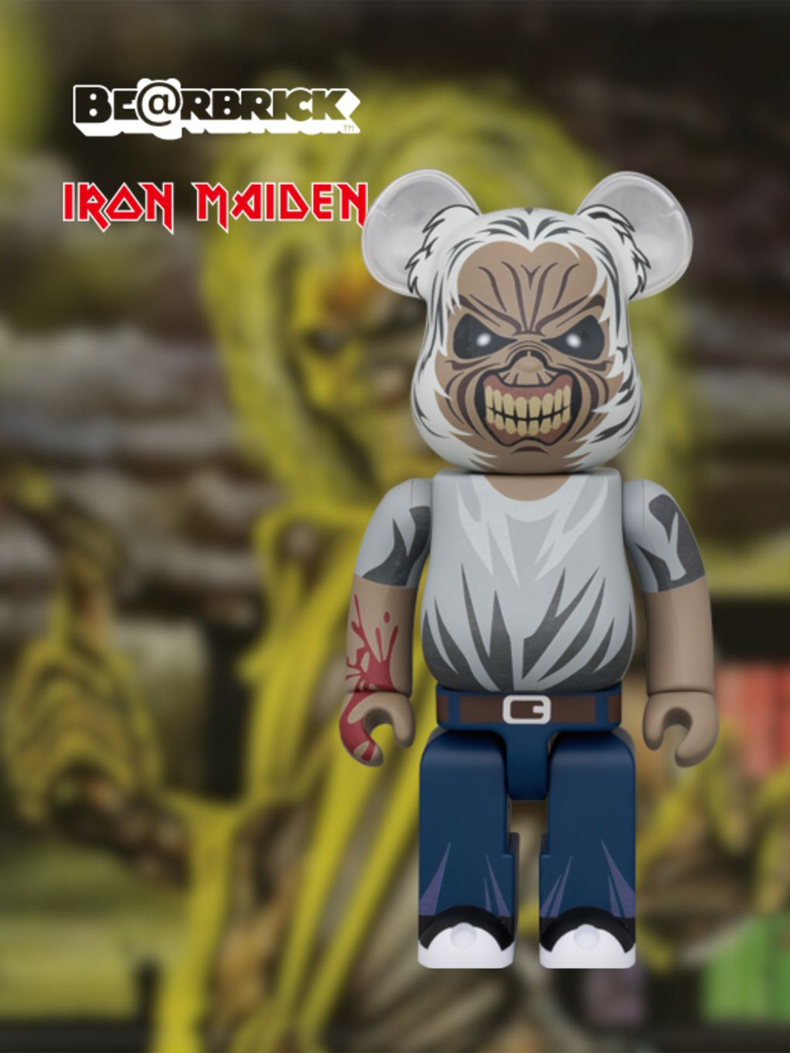 Bearbrick Iron Maiden Eddie Killers 400% – ActionCity Thailand