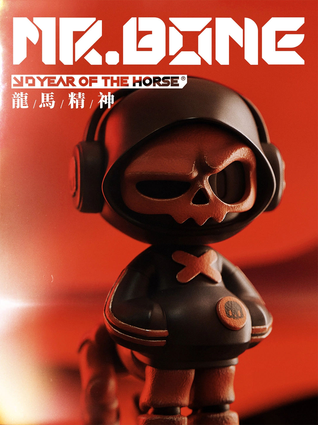 [ Pre-order ] Mr. Bone Year Of Horse 100%
