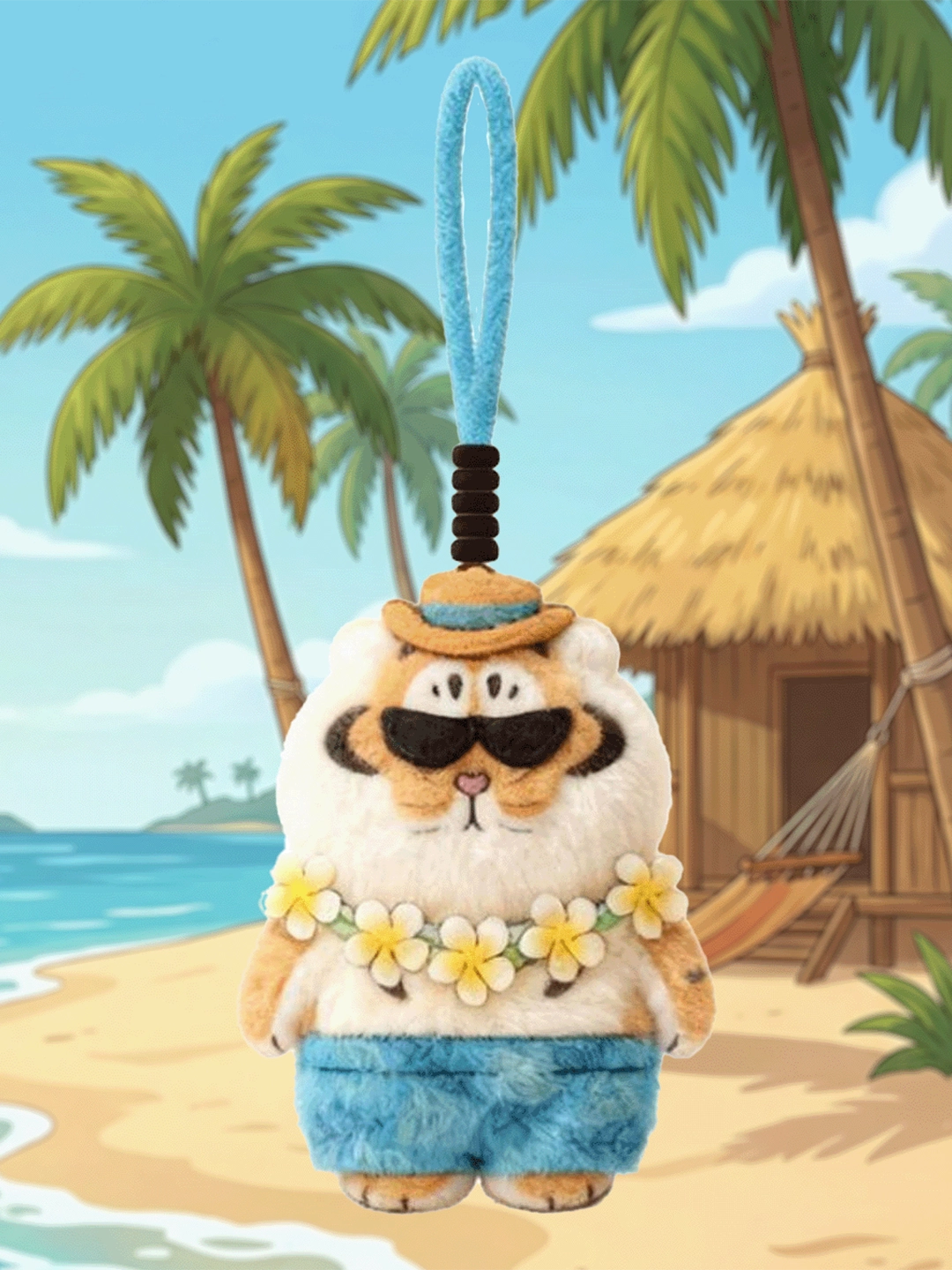 Panghu Tropical Series Plush Keychain Blind Box
