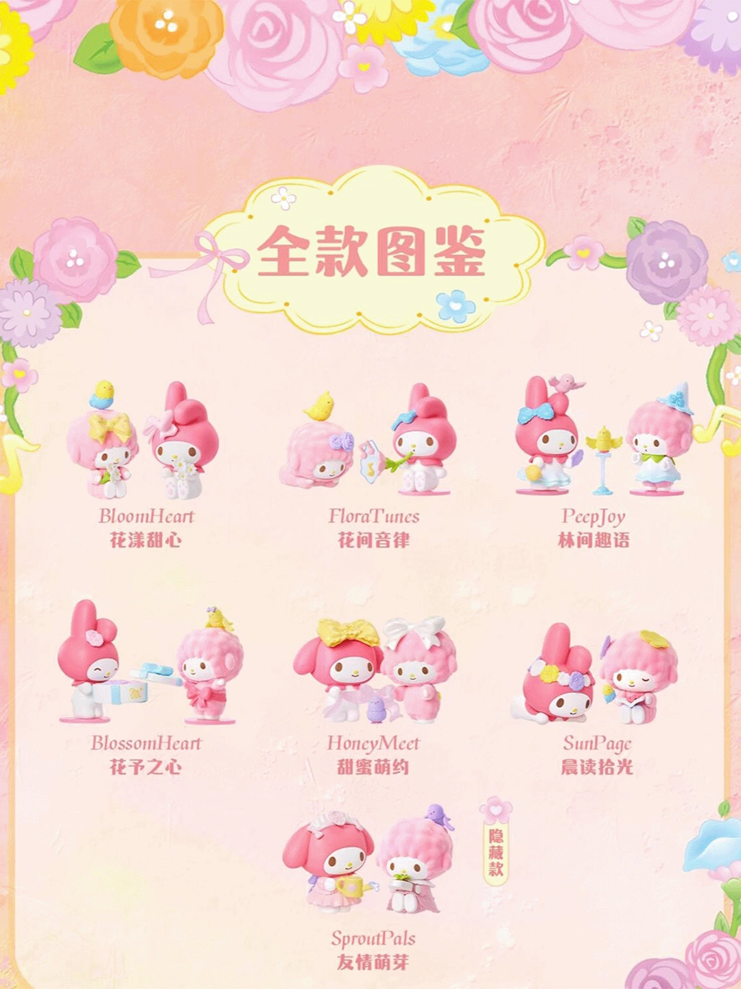 My Melody & My Sweet Piano Adventure Series Figure Blind Box