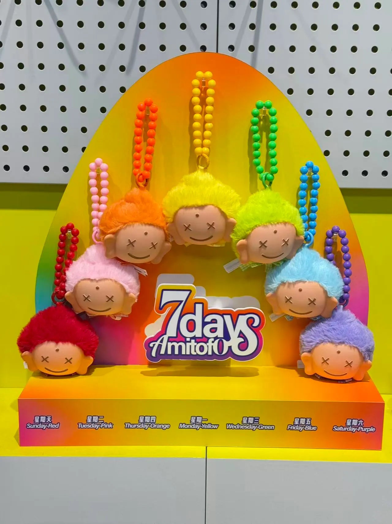 Amitofo 7 Days Keychain Blind Box