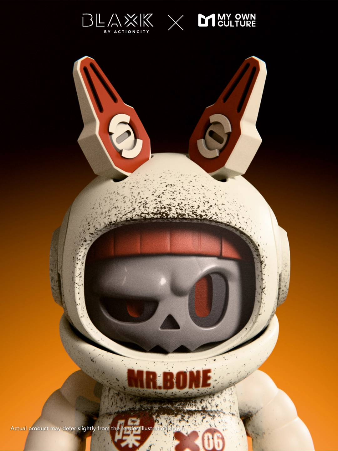 Mr. Bone Space Explorer 400%