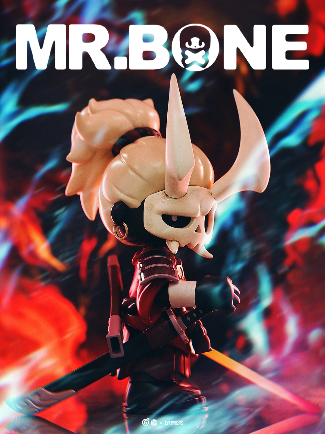 Mr. Bone Oni Musashi 200% [ Random Color ]