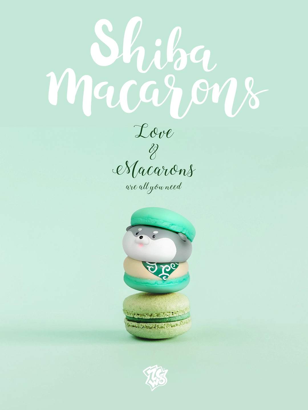 Shiba Macarons Figure Blind Box