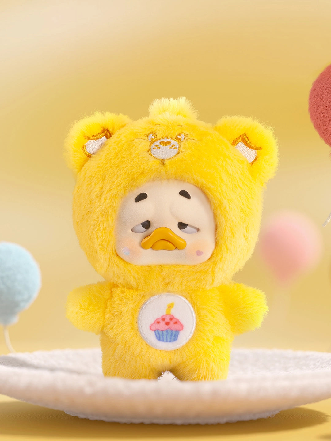 Upset Duck X Care Bears Heartful Moments Plush Keychain Blind Box