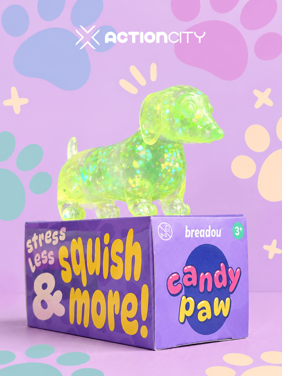 Breadou™ Candy Paw Squishy [ Green ]
