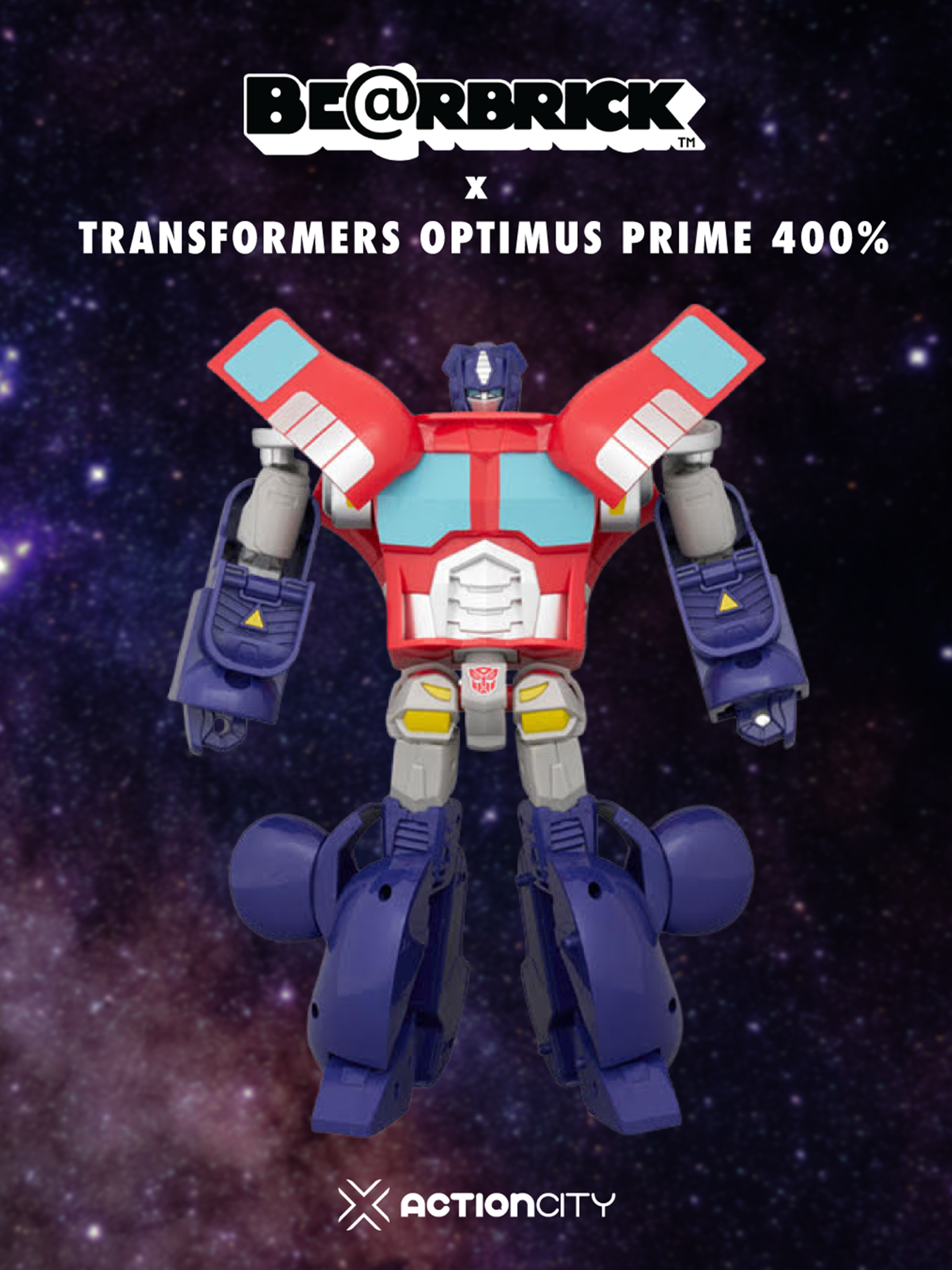 Bearbrick X Transformers Optimus Prime 400％