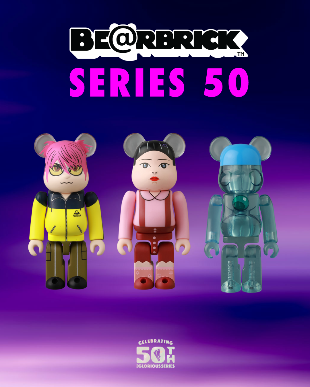 Bearbrick Series 50 Figure Blind Box