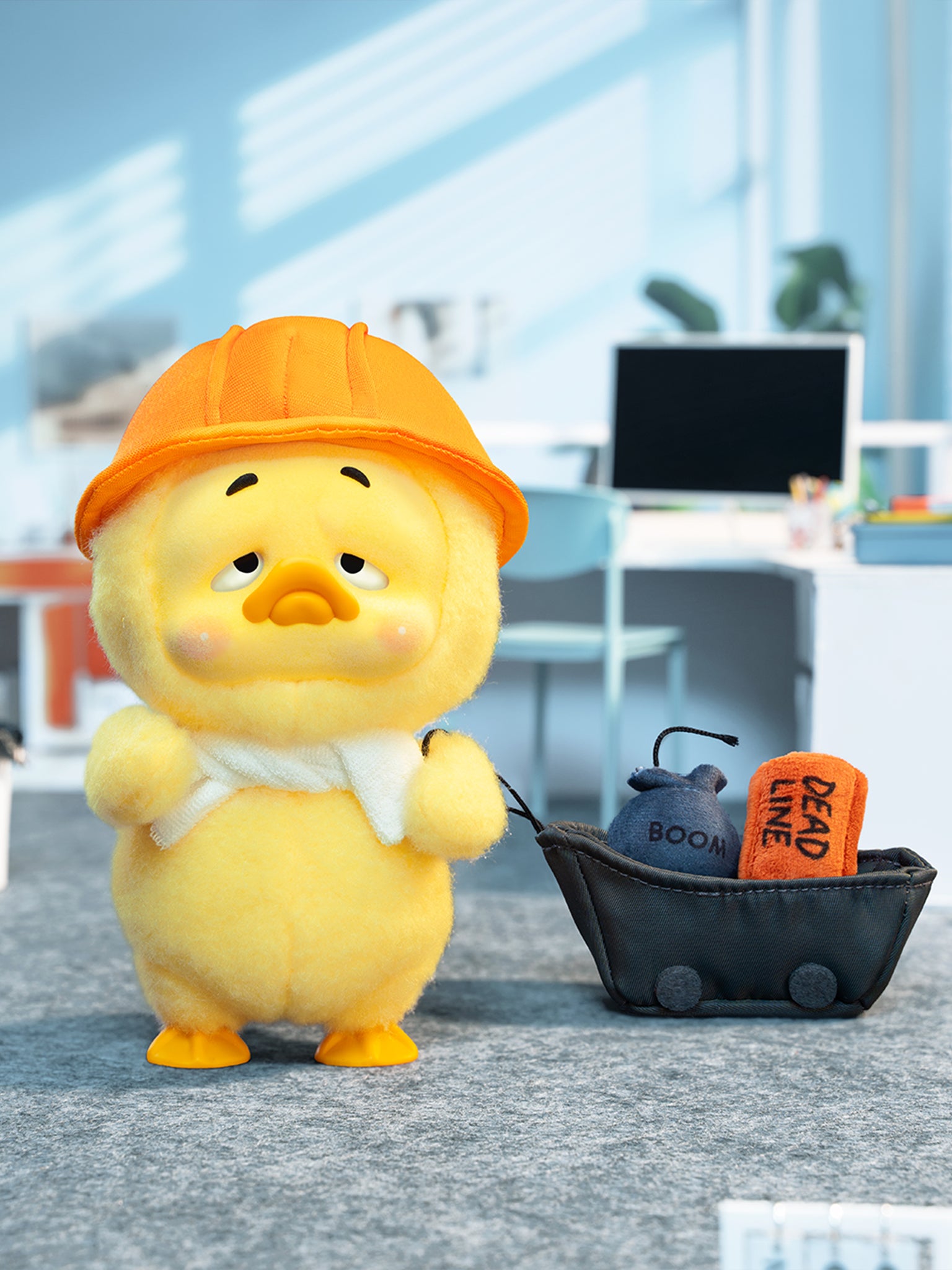 Upset Duck Work Upsets Me V.3 Series Plush Toy Blind Box