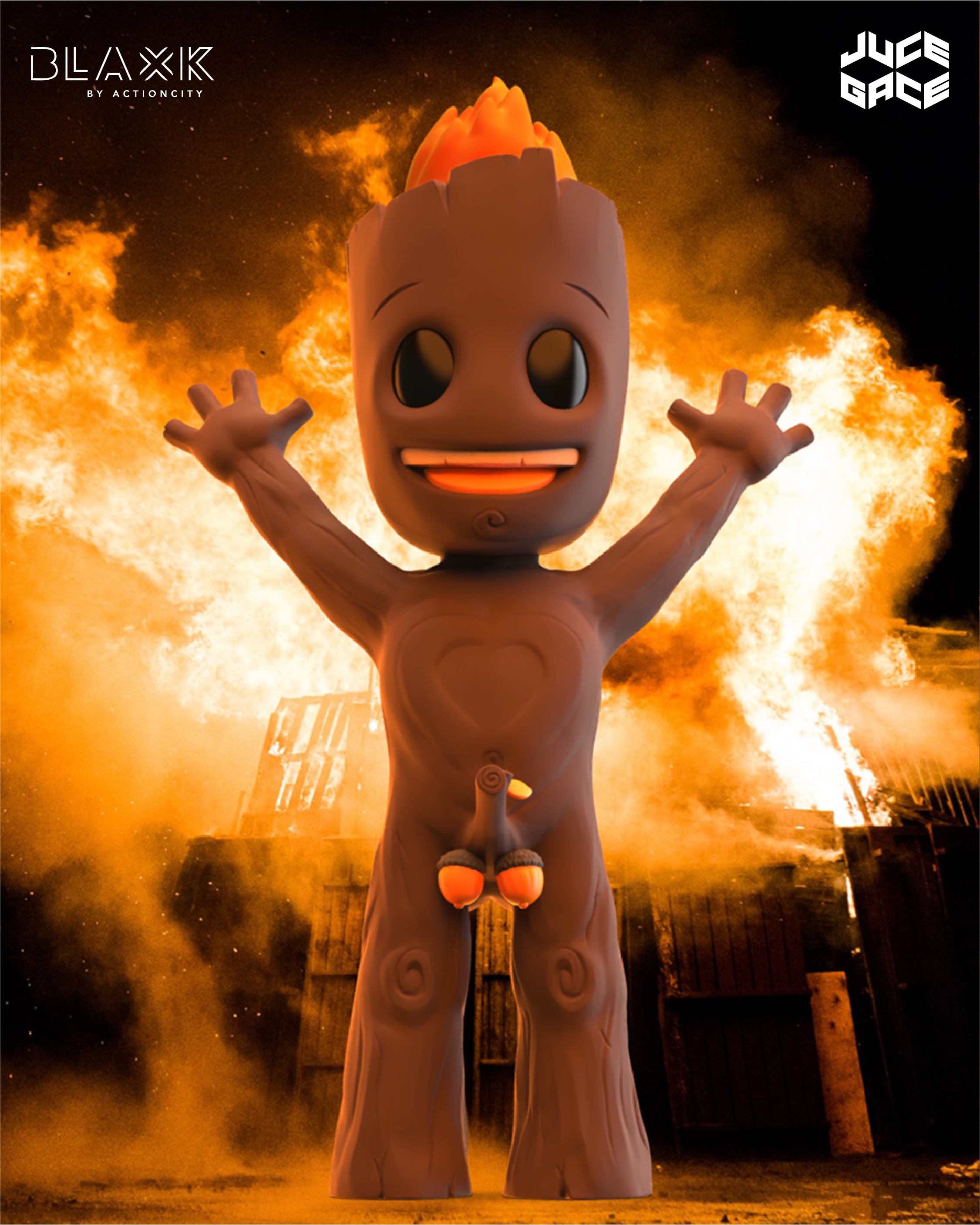 I Am Wood (Burnt Edition) By Juce Gace