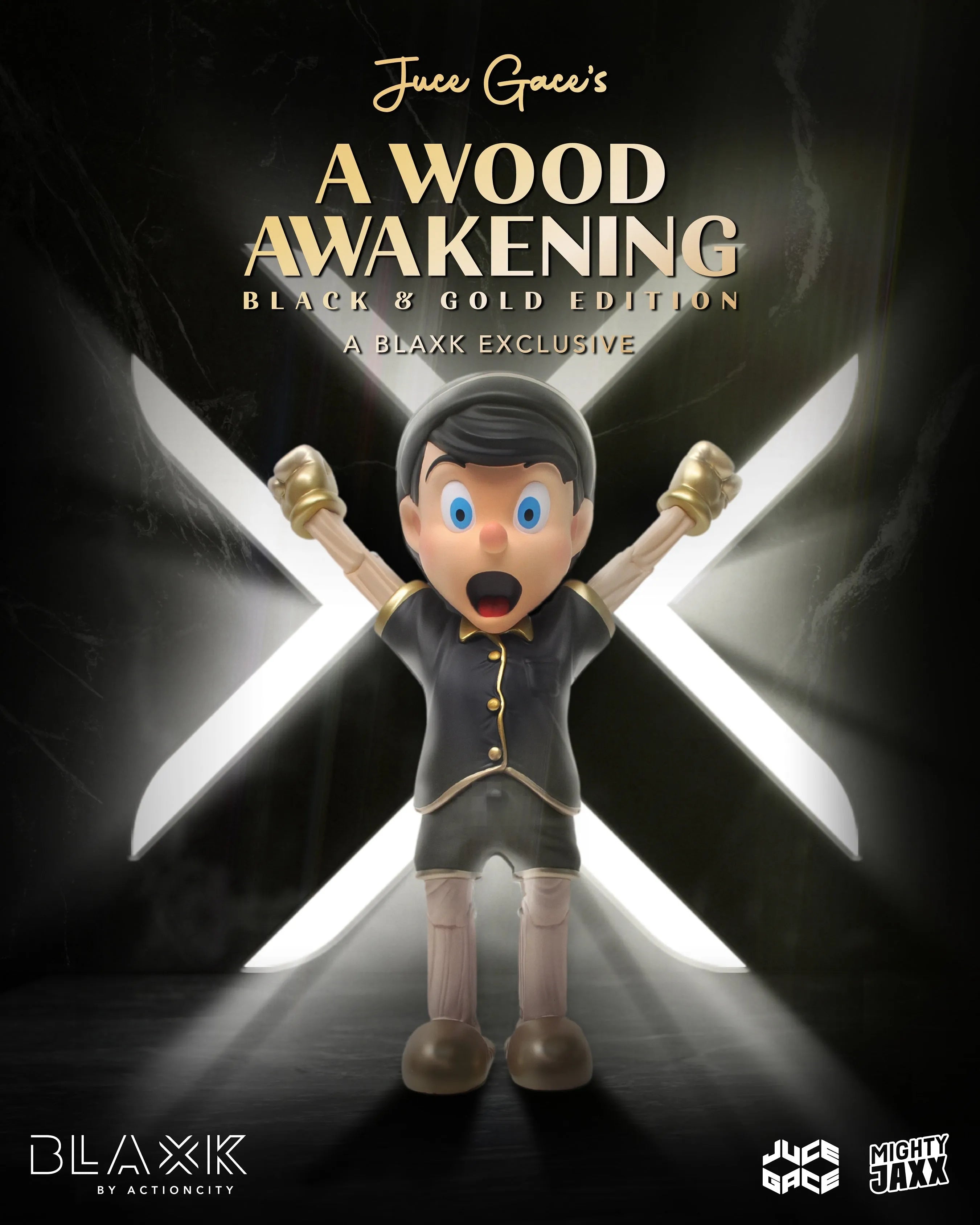 A Wood Awakening Black & Gold (actioncity Exclusive) 300%