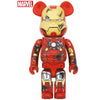 Bearbrick Iron Man Mark VII Damage Ver. 1000%