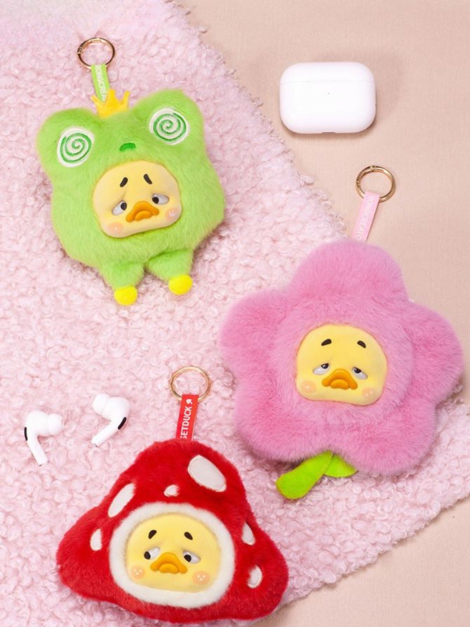 Upset Duck Fable Rebels Duck Plush Earphone Case Blind Box