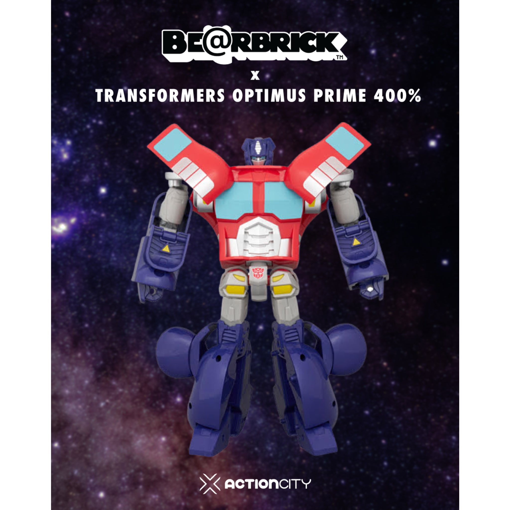 Bearbrick x Transformers Optimus Prime 400％