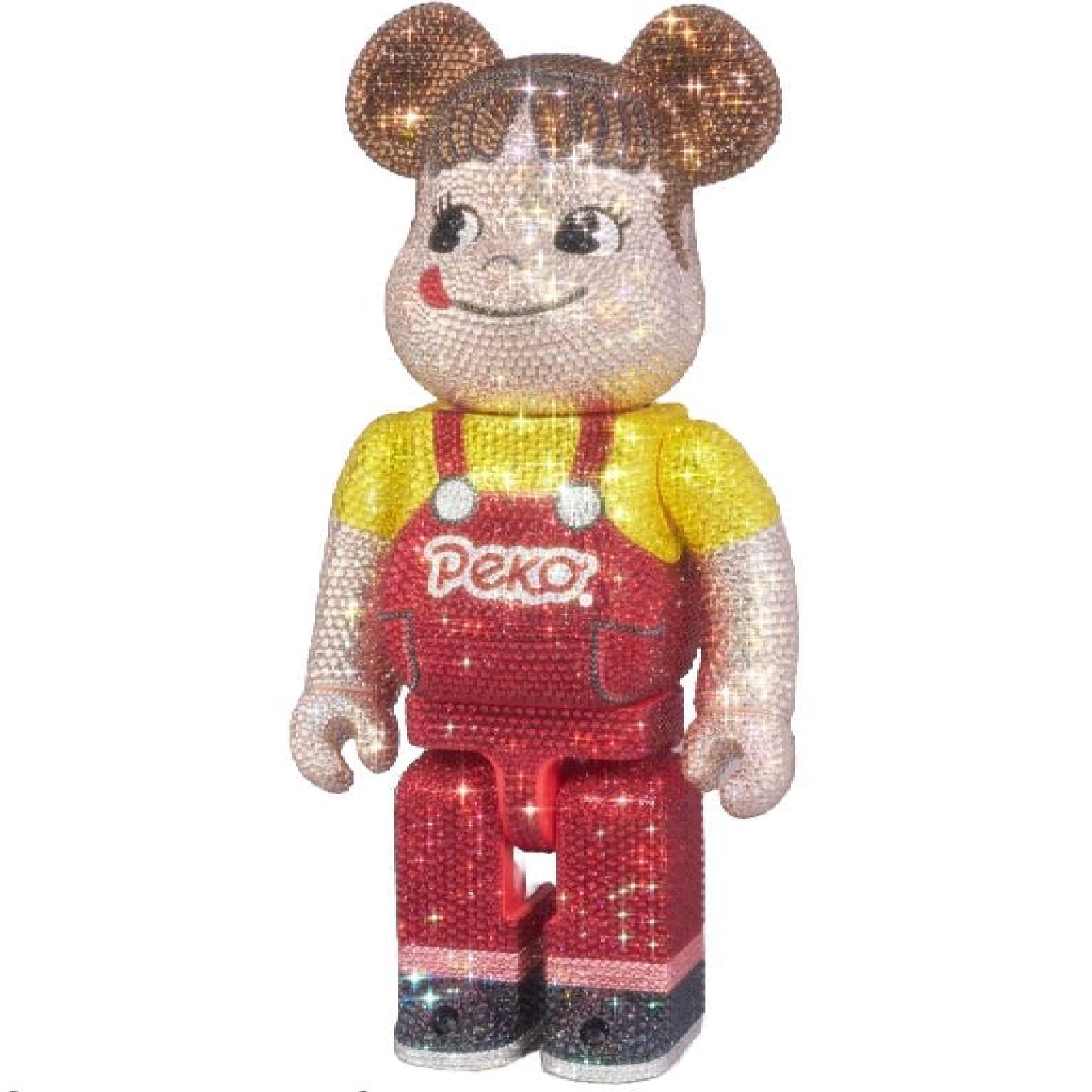 BE@RBRICK CRYSTAL DECORATE Peko-chan 400%