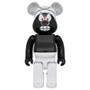 BE@RBRICK BLACK SMURF 400%