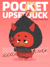 Upset Duck Pocket Colourful Player Duck Plush Keychain Blind Box